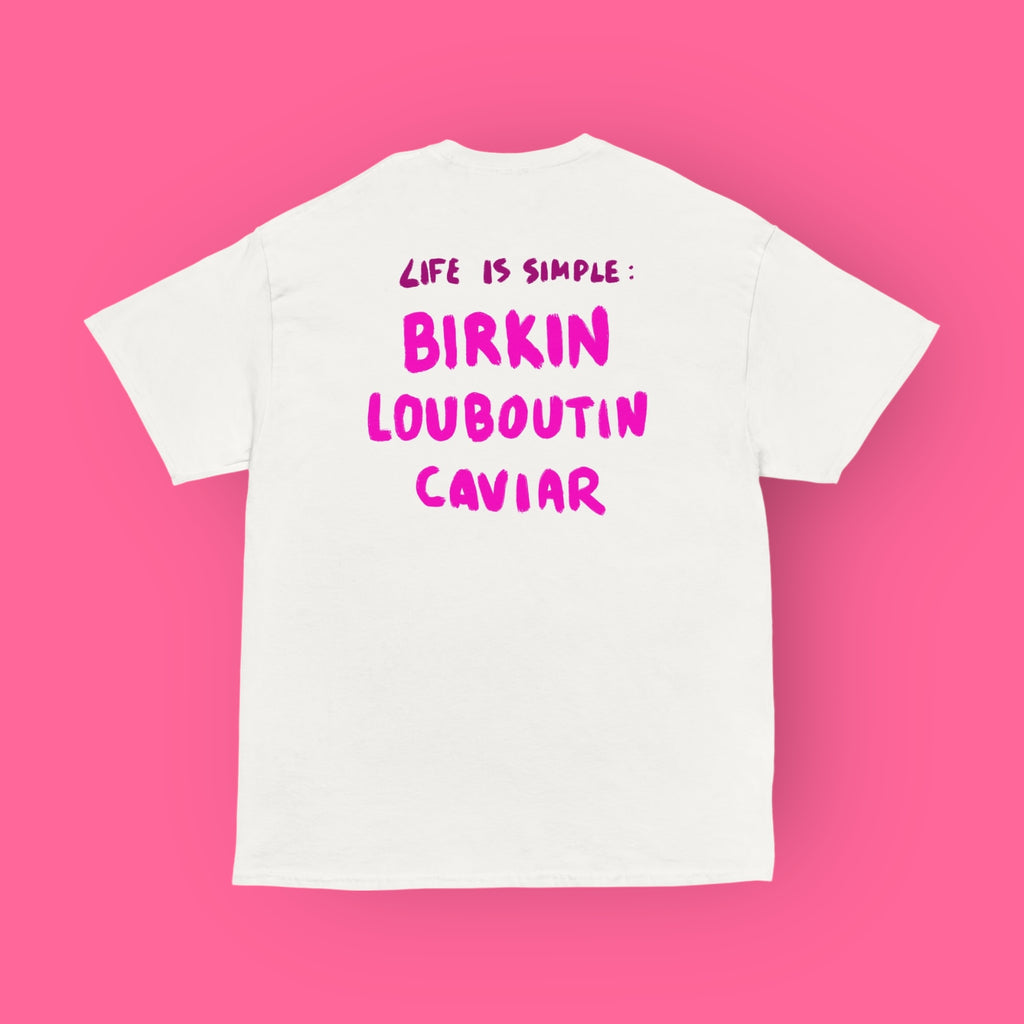 T-SHIRT BIRKIN LOUBOUTIN CAVIAR