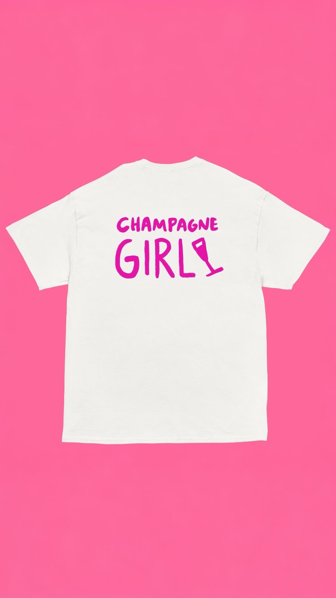 T-SHIRT CHAMPAGNE GIRL